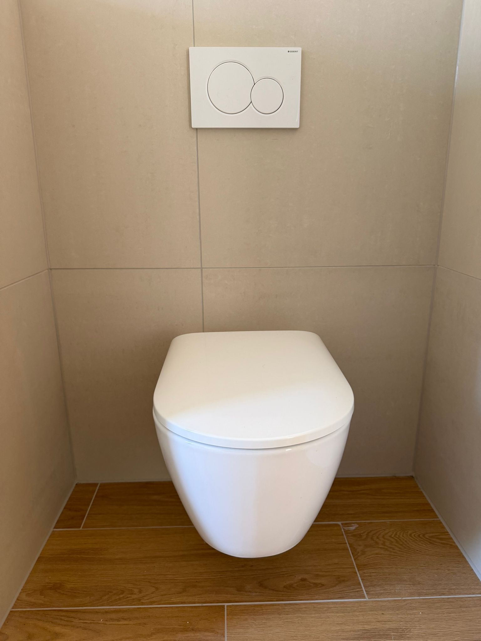 Badsanierung WC Detail